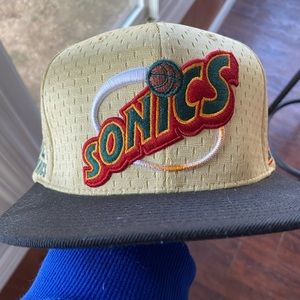 Seattle SuperSonics SnapBack cap, Mitchell and Ness